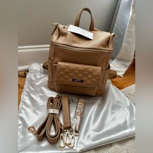 PETIT MONACO DIAPER BAG | LATTE